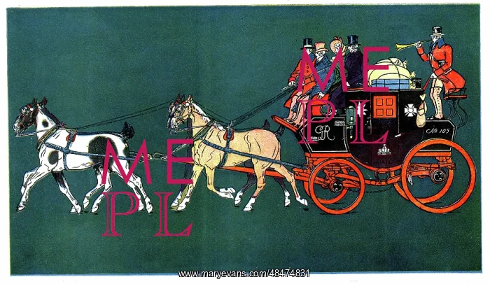 : English Mail Coach of 1830 : English Mail Coach of 1830