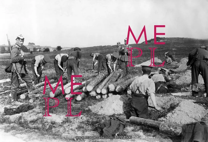 : English prisoners of war at work : English prisoners of war at work