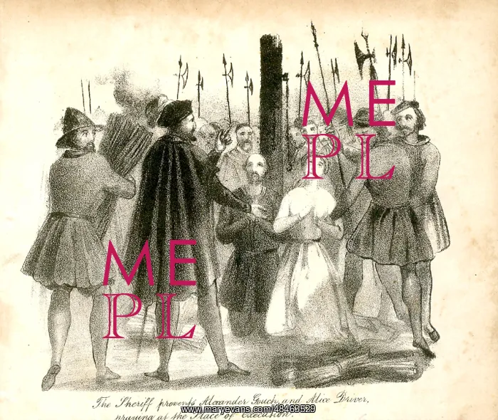: English Protestant Martyrs: Execution for heresy : English Protestant Martyrs: Execution for heresy