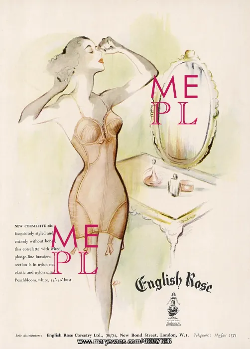 : English Rose Corsetry advertisement : English Rose Corsetry advertisement