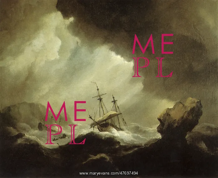 : An English Ship Running into Rocks : An English Ship Running into Rocks