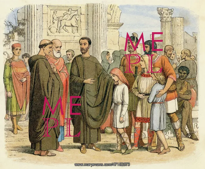 : English slaves in Rome : English slaves in Rome
