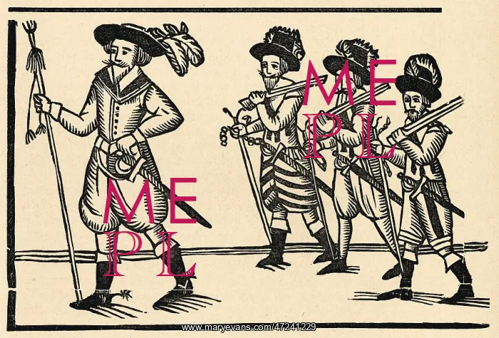 : ENGLISH SOLDIERS CA 1690 : ENGLISH SOLDIERS CA 1690