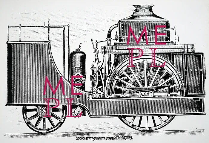 : English steam fire engine designed by Roberts of Millwall : English steam fire engine designed by Roberts of Millwall