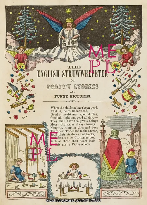 : The English Struwwelpeter, by Heinrich Hoffman : The English Struwwelpeter, by Heinrich Hoffman