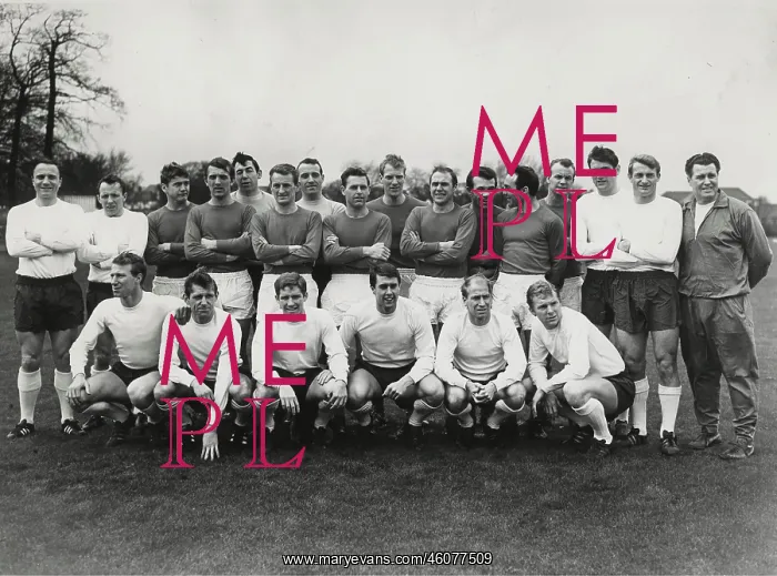 : English team for the World Cup 1966. Back row : English team for the World Cup 1966. Back row