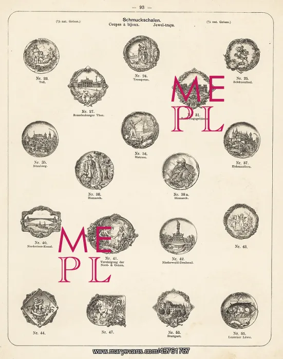 : Engraved decorative jewel trays : Engraved decorative jewel trays