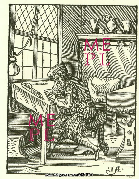  : The Engraver by Jost Amman