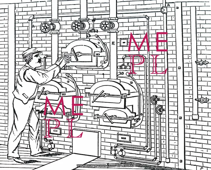 : An engraving depicting the American hydrocarbon process : An engraving depicting the American hydrocarbon process