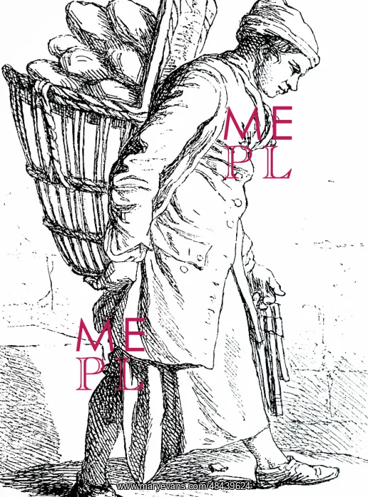 : An engraving depicting a baker