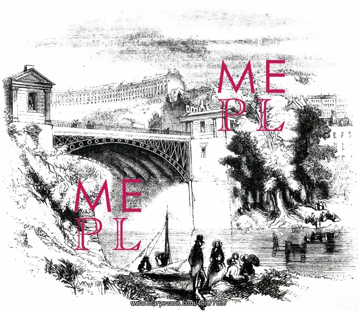 : An engraving depicting Camden Bridge : An engraving depicting Camden Bridge