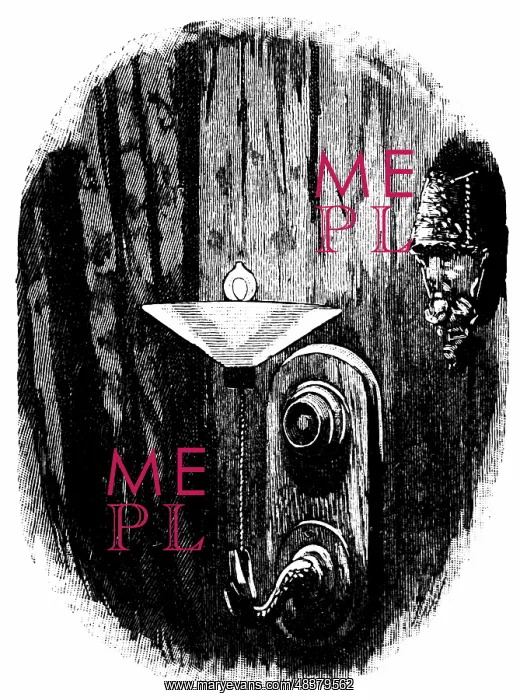 : Engraving depicting a one candle-power nightlight : Engraving depicting a one candle-power nightlight