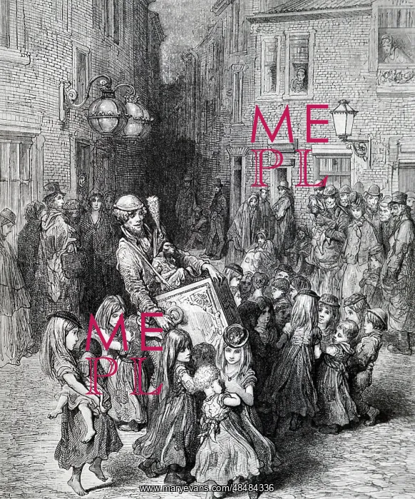 : An engraving depicting children dancing : An engraving depicting children dancing