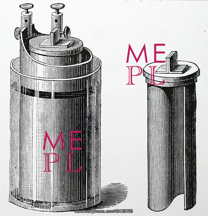 : Engraving depicting Grove's element : Engraving depicting Grove's element