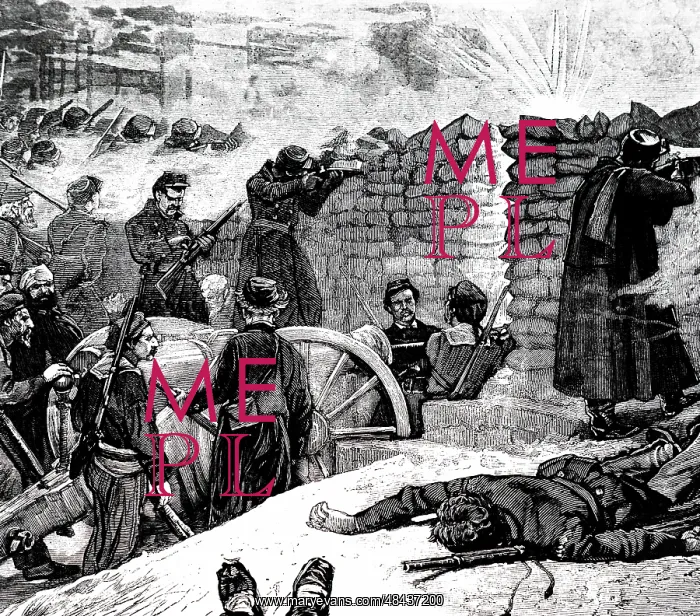 : An engraving depicting the Paris Commune : An engraving depicting the Paris Commune