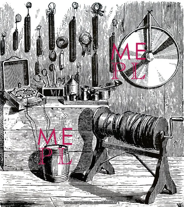 : An engraving depicting the process of making Nitro-glycerine : An engraving depicting the process of making Nitro-glycerine