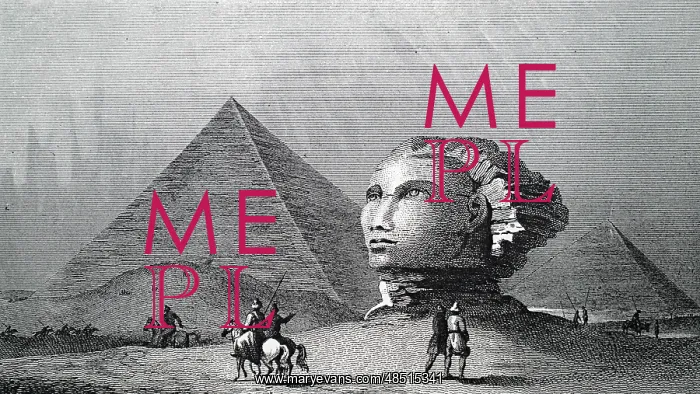  : Engraving depicting the pyramids and the Sphinx at Giza