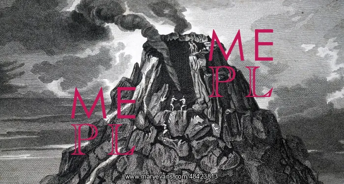 : An engraving depicting the Summit of Mount Etna : An engraving depicting the Summit of Mount Etna