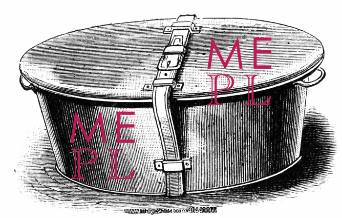 : Engraving depicting a travelling bath tub : Engraving depicting a travelling bath tub