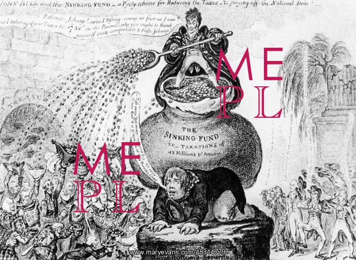 : Engraving by James Gillray, 1807 : Engraving by James Gillray, 1807
