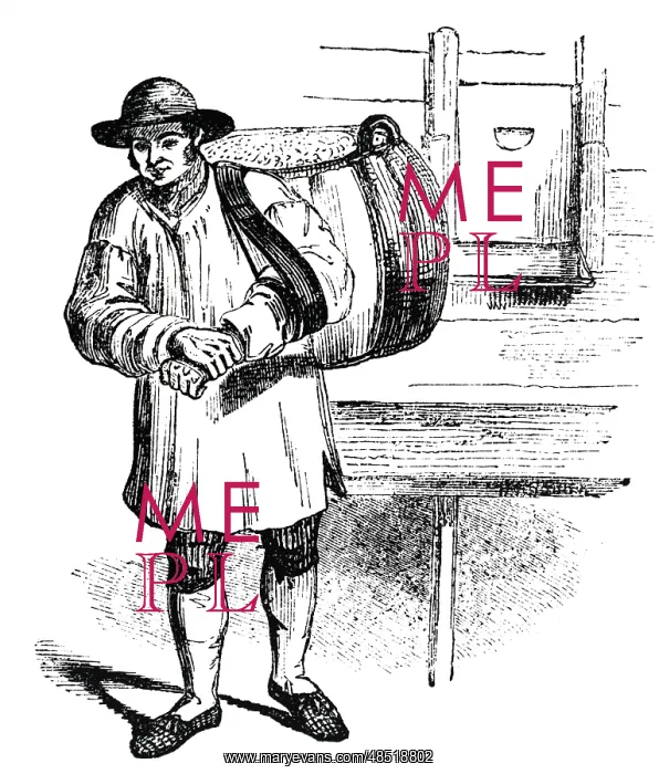 : An engraving of a Malt porter, at Barclays's Brewery : An engraving of a Malt porter, at Barclays's Brewery