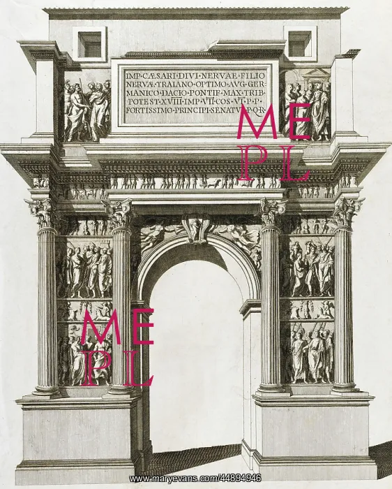 : Engraving of Roman Sculpture : Engraving of Roman Sculpture