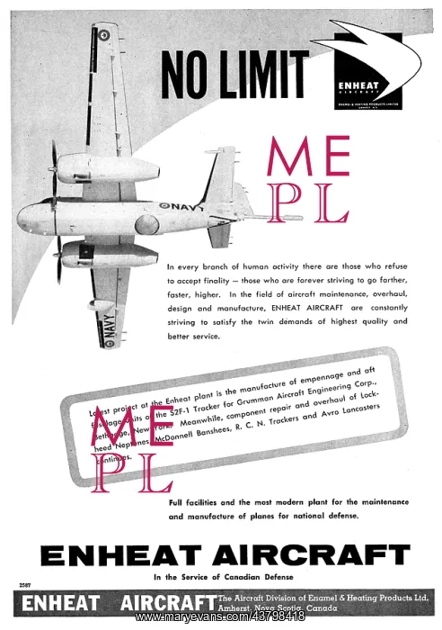 : Enheat Aircraft Maufacturing Canada : Enheat Aircraft Maufacturing Canada