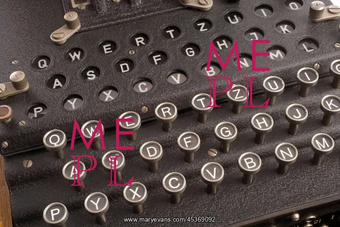 : Enigma, the German cipher machine created for sending : Enigma, the German cipher machine created for sending