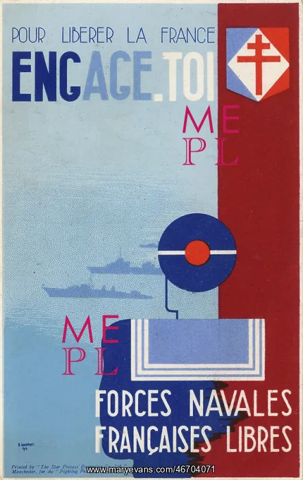 : Enlist with the Free French Navy : Enlist with the Free French Navy