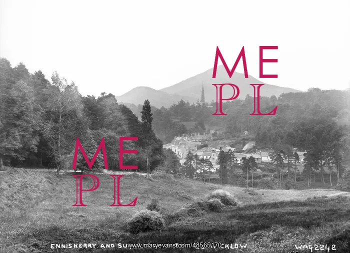 : Enniskerry and Sugarloaf Mountain Co, Wicklow : Enniskerry and Sugarloaf Mountain Co, Wicklow