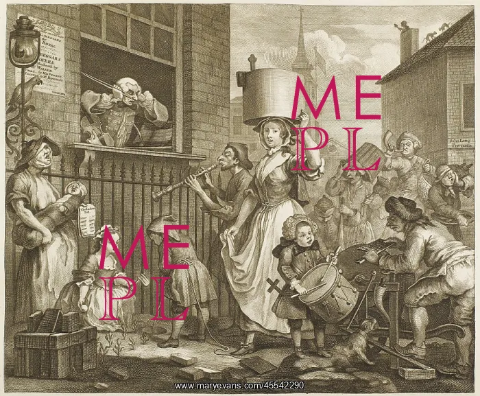 : Enraged Musician - Hogarth : Enraged Musician - Hogarth