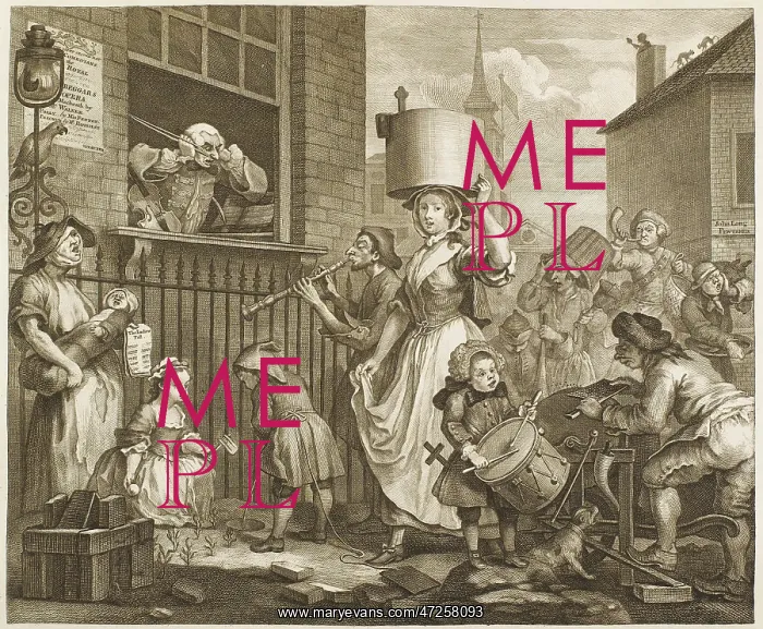 : Enraged Musician - Hogarth : Enraged Musician - Hogarth