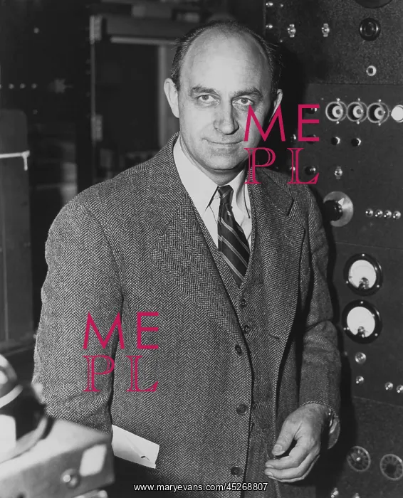 : Enrico Fermi, Italian born physicist, received : Enrico Fermi, Italian born physicist, received