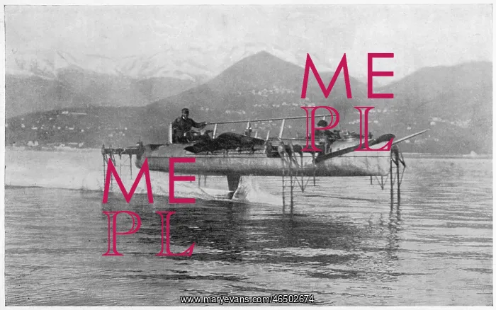 : Enrico Forlanini's Boat : Enrico Forlanini's Boat