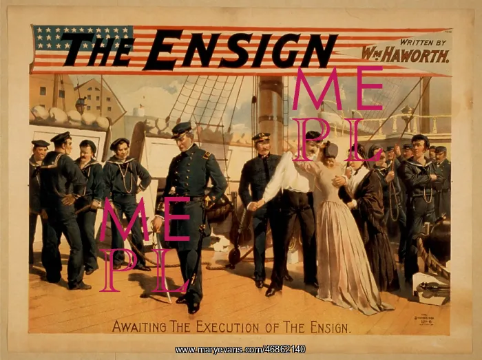 : The ensign written by Wm. Haworth : The ensign written by Wm. Haworth