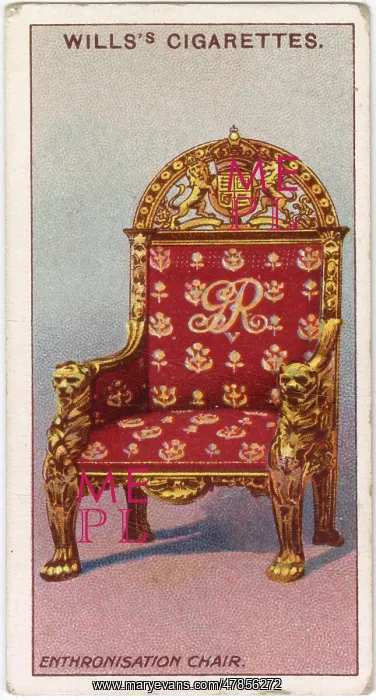 : Enthronisation chair : Enthronisation chair