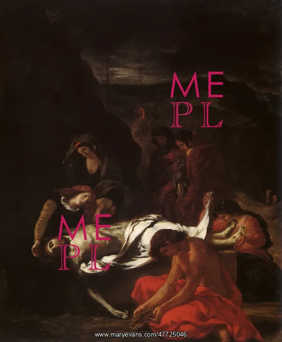  : The Entombment, by Delacroix