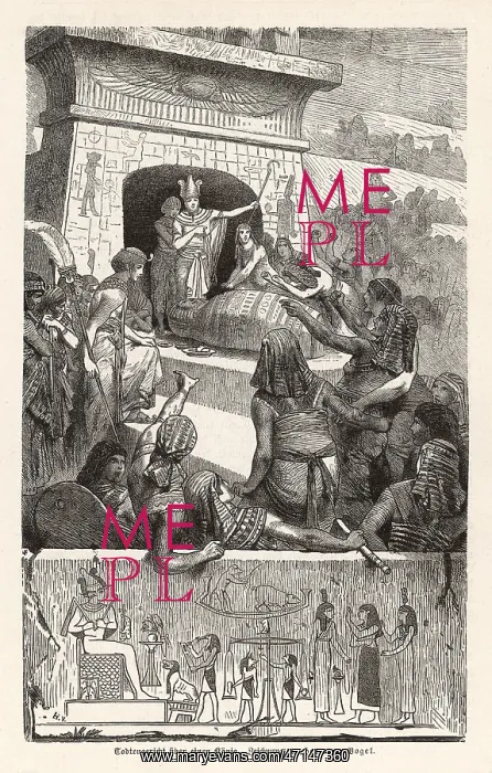  : Entombment of an Egyptian king