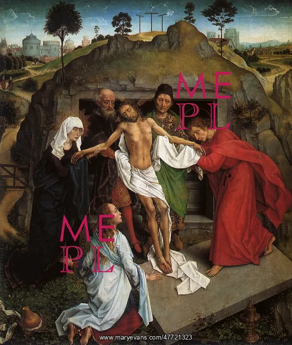  : The Entombment, by Rogier van der Weyden