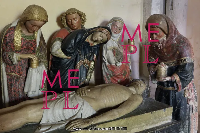 : Entombment sculpture, Nevers Cathedral, Nevers : Entombment sculpture, Nevers Cathedral, Nevers