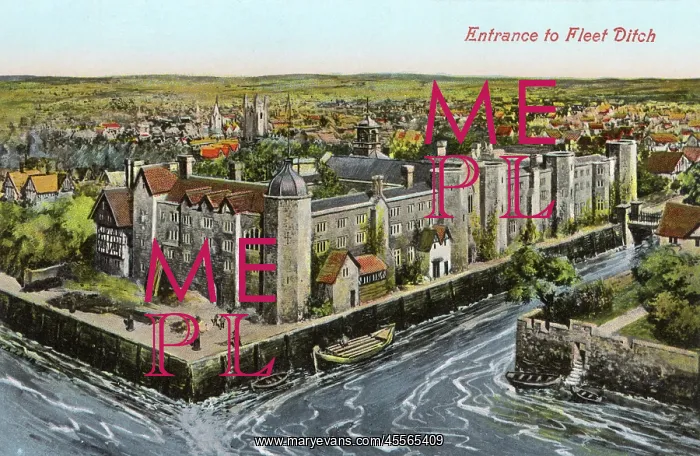 : Entrance to the Fleet Ditch, London : Entrance to the Fleet Ditch, London