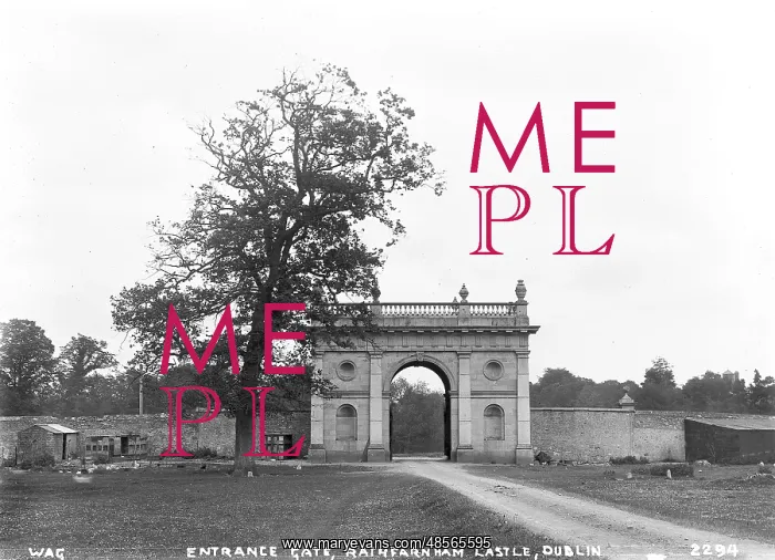 : Entrance Gate, Rathfarnham Castle, Dublin : Entrance Gate, Rathfarnham Castle, Dublin