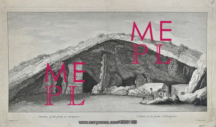 : Entrance to the Grotto of Antiparos : Entrance to the Grotto of Antiparos