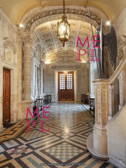 : Entrance hall, Chateau du Lude, Lude : Entrance hall, Chateau du Lude, Lude