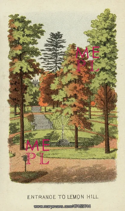 : Entrance to Lemon Hill : Entrance to Lemon Hill
