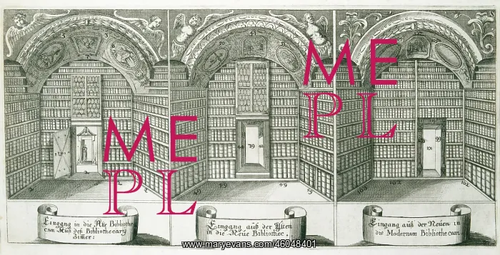 : Entrance to the old library : Entrance to the old library