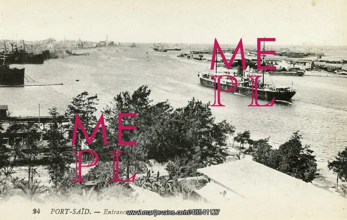  : Entrance to the Suez Canal, Port Said, Egypt