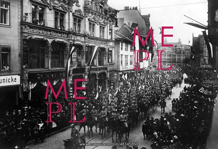 : Entry of the 6th Mounted Rifles - Jaeger-Regiment : Entry of the 6th Mounted Rifles - Jaeger-Regiment