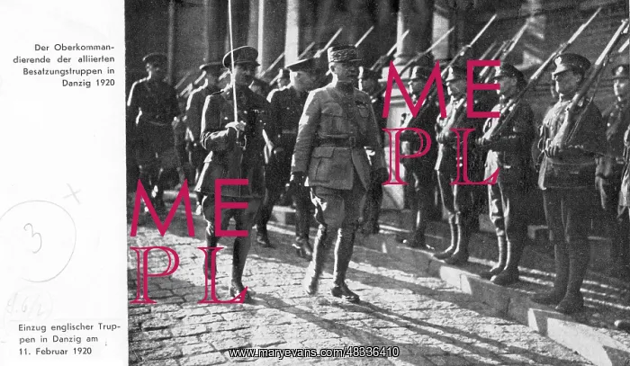 : Entry of the Allied occupying forces, 1920 : Entry of the Allied occupying forces, 1920