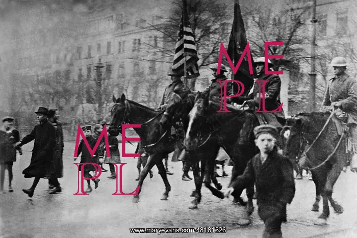 : Entry of Americans in Koblenz, 1919 : Entry of Americans in Koblenz, 1919